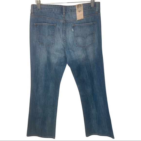 NWT LEVI’S Eco 553 Mid-Rise Boot Cut Jeans Size 10/30 - Picture 5 of 12